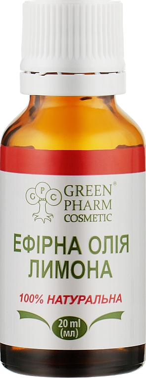 Ефірне масло лимона - Green Pharm Cosmetic — фото N1