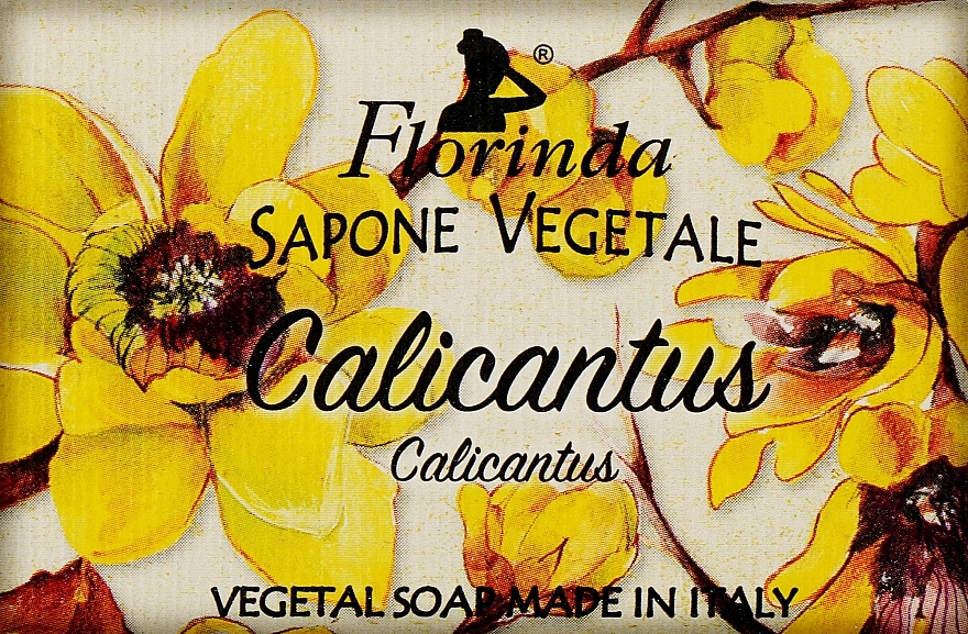 Мыло натуральное "Каликант" - Florinda Sapone Vegetale Calicantus — фото N2