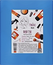 Парфумерія, косметика Фартух для перукарських робіт 80х125 см, поліетилен, синій, 100 штук - Panni Mlada