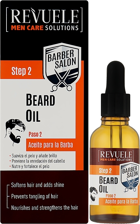 УЦІНКА Олія для бороди - Revuele Men Care Barber Salon Beard Oil * — фото N2