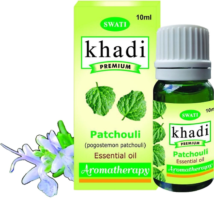 Чистое эфирное масло "Пачули" - Khadi Swati Premium Pure 100% Essential Oil Patchouli — фото N1
