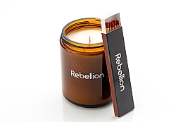 Ароматична свічка "Поцілунок ночі" - Rebellion — фото N5