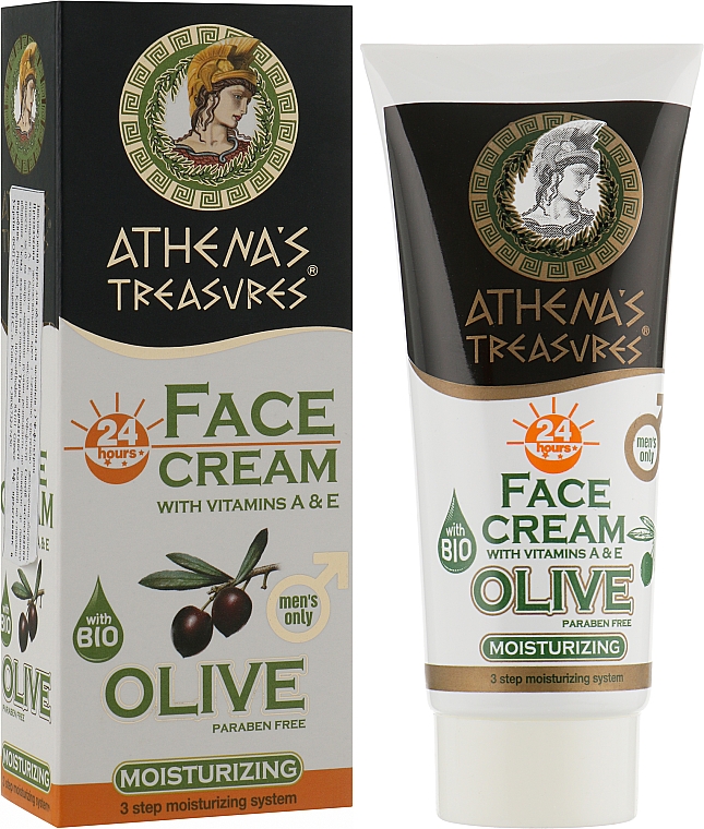 Антивозрастой крем для лица для мужчин - Pharmaid Athenas Moisturizing Face Cream — фото N2