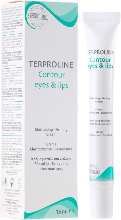 Крем для очей і губ  - Synchroline Terproline Contour Eyes & Lips — фото N1