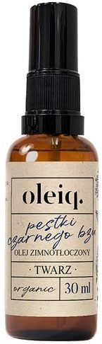 Олія з насіння чорної бузини для обличчя - Oleiq Black Elderberry Face Oil — фото N1