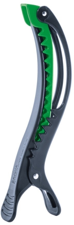 Зажимы для волос, черно-зелёные - Dajuja Penguin Clip Black-Green — фото N2