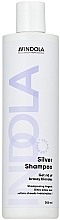 Шампунь для нейтрализации желтизны волос - Indola Silver Shampoo — фото N1