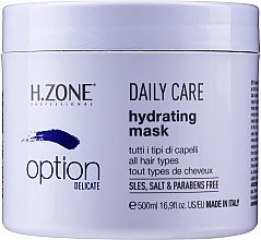 Парфумерія, косметика Зволожувальна маска для щоденного догляду - H.Zone Option Daily Care Hydrating Mask