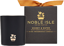 Парфумерія, косметика Noble Isle Whisky & Water - Ароматична свічка