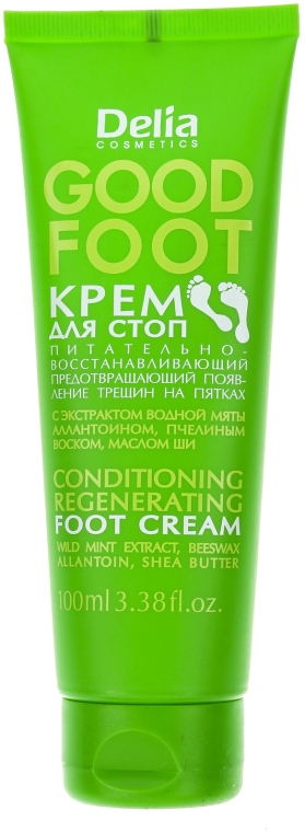 Крем для стоп питательно-восстанавливающий - Delia Good Foot Conditioning Regenerating Foot Cream