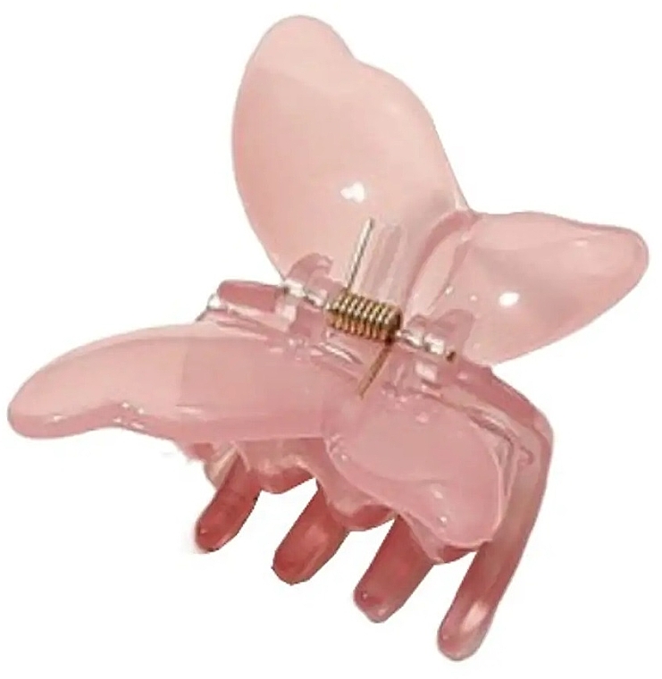 Заколка для волос "Бабочка", розовая - Ecarla — фото N1