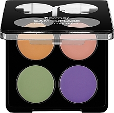 Парфумерія, косметика Палетка консилерів для обличчя - Flormar Camouflage Palette