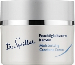 Духи, Парфюмерия, косметика Увлажняющий крем для лица с каротином - Dr. Spiller Moisturizing Carotene Cream (пробник)