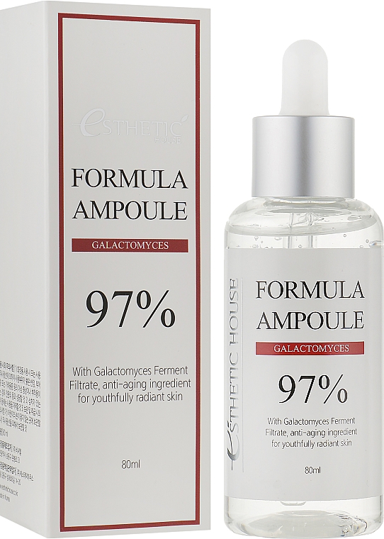 Сыворотка для лица с ферментированными дрожжевыми грибами - Esthetic House Formula Ampoule Galactomyces