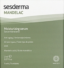 Сыворотка с миндальной кислотой - SesDerma Laboratories Mandelac Moisturizing Serum — фото N1