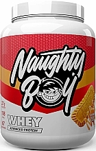 Парфумерія, косметика Сироватковий протеїн "Карамельний бісквіт" - Naughty Boy Whey Advanced Protein