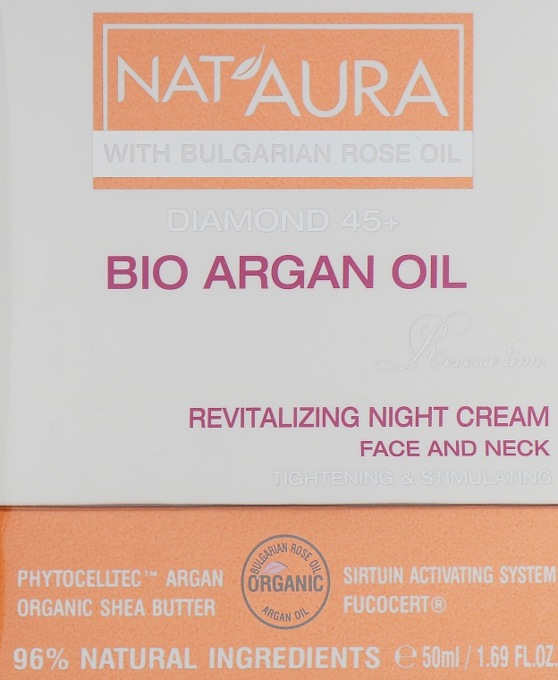 Восстанавливающий ночной крем для лица и шеи - BioFresh Nat'aura Diamond 45+ Revitalizing Night Cream — фото N1