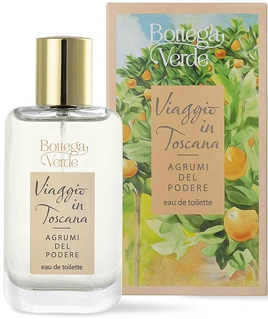 Bottega Verde Viaggio in Toscana Agrumi Del Podere - Туалетная вода — фото N1