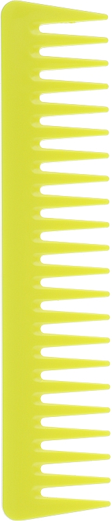 Гребінь для волосся, неоново-жовтий - Janeke Supercomb — фото N1