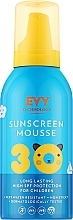 Сонцезахисний мус для дітей - EVY Technology Sunscreen Mousse For Children SPF30 — фото N1