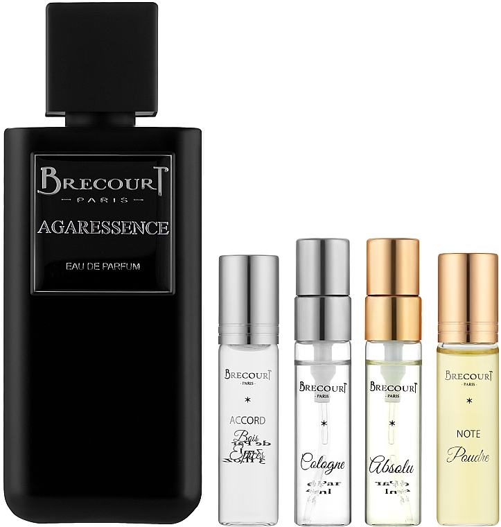 Brecourt Agaressence - Набір (edp/100ml + edp/2x7ml + edp/2x5ml) — фото N2