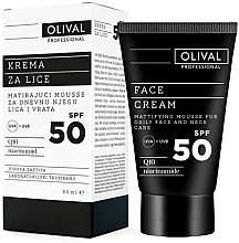 Професійний крем для обличчя з SPF 50 - Olival Professional Face Cream SPF 50 — фото N1