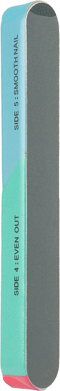 Пилочка для ногтей, S-FL6-03 полировочная, 7-ми сторонняя, прямая - Lady Victory — фото N2