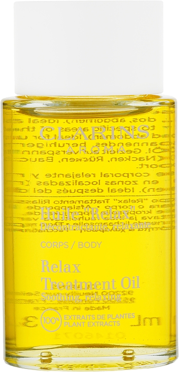 Олія для тіла "Розслаблювальна" - Clarins Aroma Relax Body Treatment Oil — фото N1