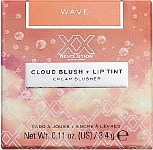 Тинт для губ и щек - XX Revolution Cloud Blush + Lip Tint — фото N2