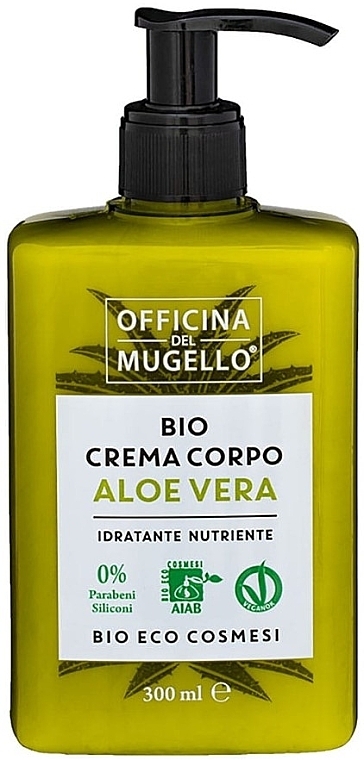 Крем для тіла "Алое вера" - Officina Del Mugello Bio Body Cream Aloe Vera — фото N1