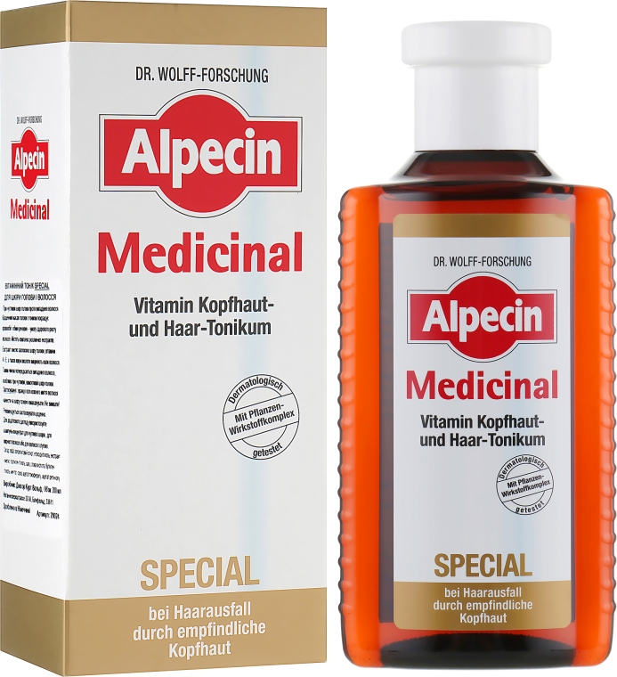 Тонік вітамінний для волосся  - Alpecin Medicinal Special — фото N1