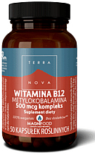 Парфумерія, косметика Харчова добавка - Terranova Vitamin B12 Methylcobalamin 500mcg