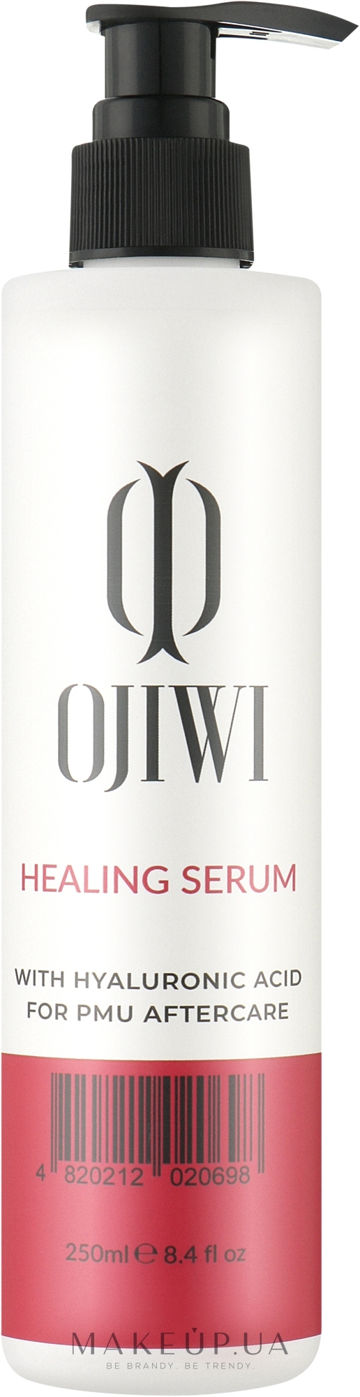 Гиалуроновое заживляющее, регенерирующее средство для перманентного макияжа - Ojiwi Healing Serum — фото 250ml