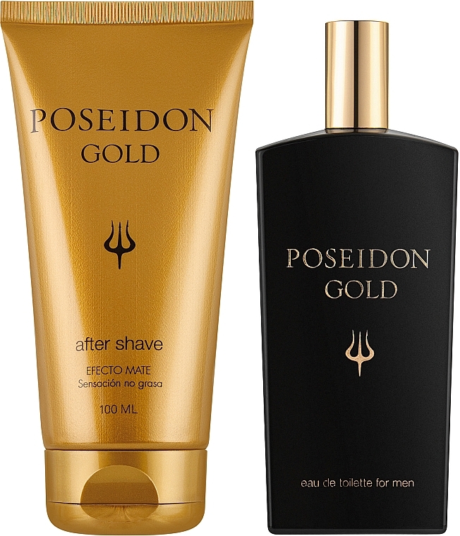 Instituto Español Poseidon Gold - Набор( edt/100ml + after/shave/100ml) — фото N2