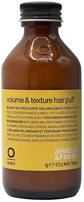 Пудра для объема волос - Oway Volume & Texture Hair Puff — фото N1