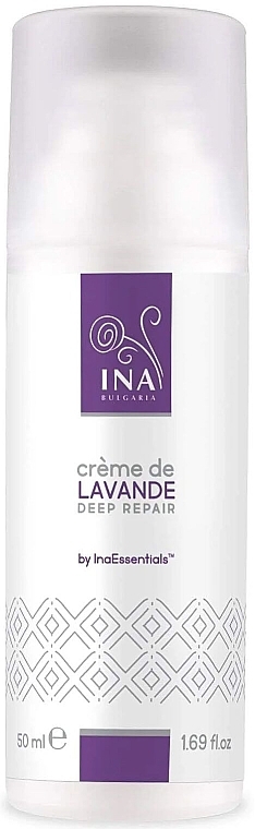 Крем для рук с органическим маслом лаванды - Ina Essentials Lavender Hand Cream Deep Repair — фото N1