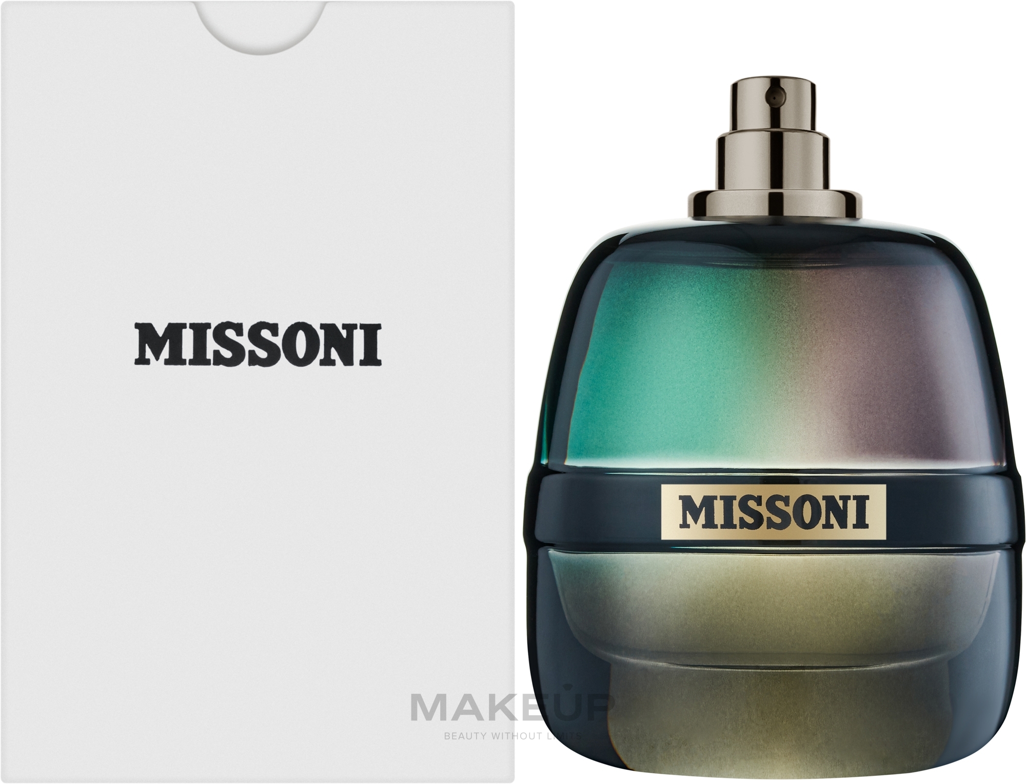 Missoni Parfum Pour Homme - Парфюмированная вода (тестер без крышечки) — фото 100ml