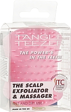 Щетка для массажа головы - Tangle Teezer The Scalp Exfoliator & Massager Pretty Pink — фото N4