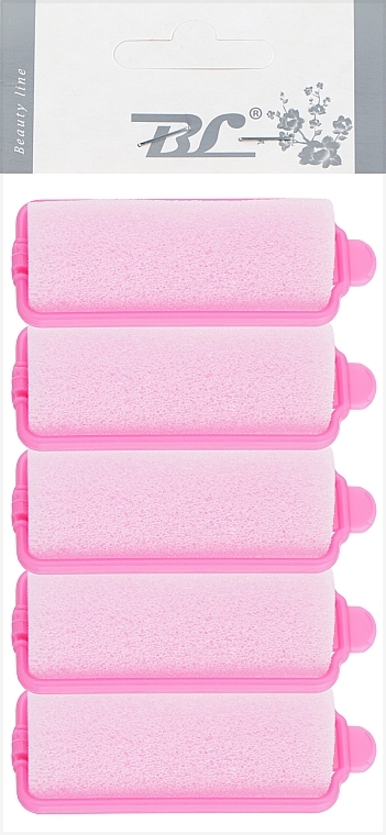 Бігуді для волосся, 412425, світло-рожеві - Beauty Line — фото N1