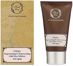 Парфумерія, косметика Антивіковий скраб для обличчя - Fresh Line Hera Regenerating & Rejuvenating Mild Skin Polisher