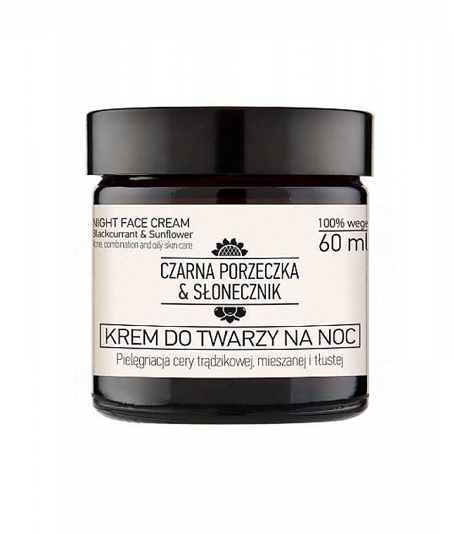 Набор - Nova Kosmetyki Czarna Porzeczka & Słonecznik Acne, Combination And Oily Skin Treatment (f/cr/60mlx2 + wash/gel/200ml) — фото N1