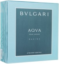 Духи, Парфюмерия, косметика Bvlgari Aqva Pour Homme Marine - Набор (edt/100ml + sh/gl/150ml)