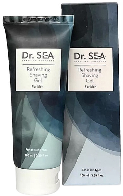 Освежающий гель для бритья - Dr. Sea Refreshing Shaving Gel — фото N1