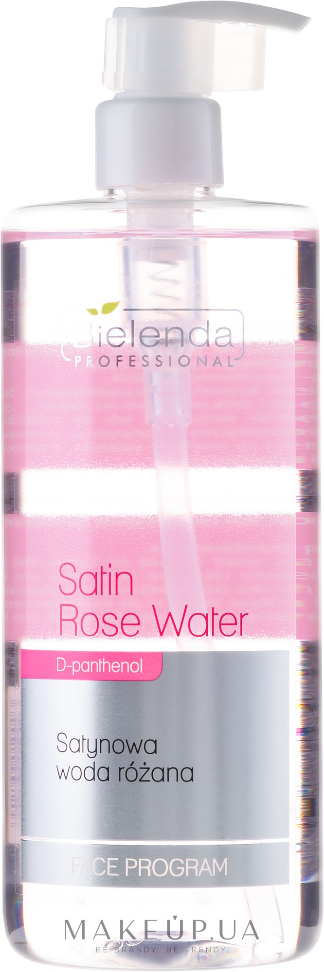 Сатинова трояндова вода - Bielenda Professional Face Program Satin Rose Water — фото 500ml
