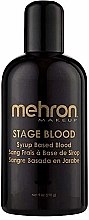 Кровь искусственная - Mehron Makeup Stage Blood Bright Arterial — фото N3