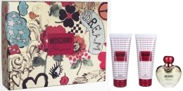 Духи, Парфюмерия, косметика Moschino Glamour - Набор (edp 50ml + sh/g 100ml + b/l 100ml)