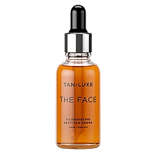 Духи, Парфюмерия, косметика Капли для автозагара лица - Tan-Luxe The Face Illuminating Self-Tan Drops Light/Medium