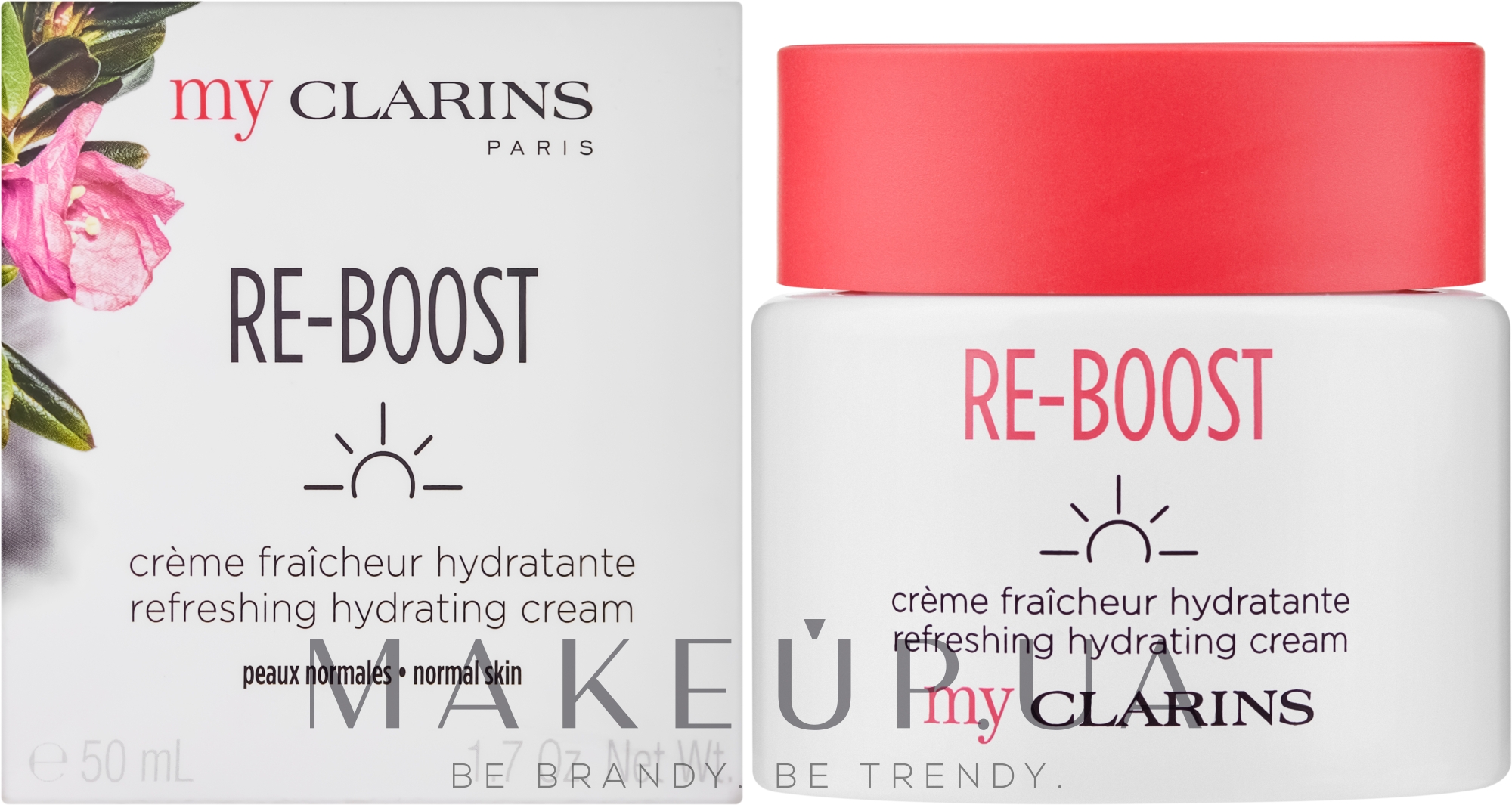 Освежающий увлажняющий крем для лица - Clarins My Clarins Re-Boost Refreshing Hydrating Cream — фото 50ml