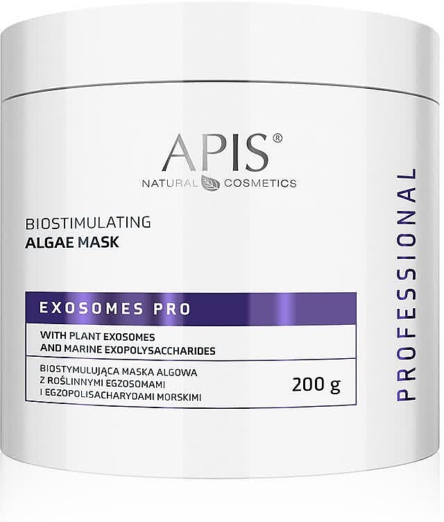 Біостимулювальна маска з водоростей із рослинними екзосомами - Apis Professional Exosomes Pro — фото N1