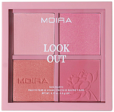 Палетка для макіяжу обличчя - Moira Look Out Palette — фото N1